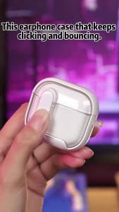 🚚COD🚚เคสป้องกันคลิปล็อคแบบปลอดภัยสำหรับ AirPods 4 Case และ AirPods Pro 2 Pro2 Caseพร้อมขั้วต่อแม่เหล็กล็อคอัตโนมัติ