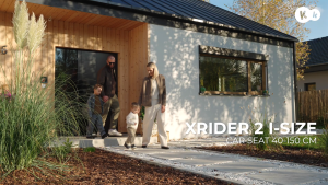 Ghế ngồi tô tô xoay 360 độ cho bé 0-12 tuổi Kinderkraft XRIDER 2 i-Size