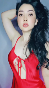 Váy ngủ dáng dài lụa latin WANNABE đầm nữ mặc ngủ sang trọng nơ tháo mở gợi cảm trước ngực DNL02