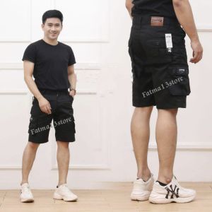 CELANA PENDEK CARGO PRIA BIG SIZE JUMBO ORIGINAL BAHAN COTTON IMPORT SIZE 27-38