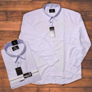 kemeja putih polos dan hitam polos lengan panjang casual dan formal