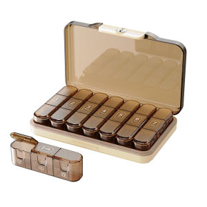 Vilscijon | Weekly Pill Organizer Reminder Box