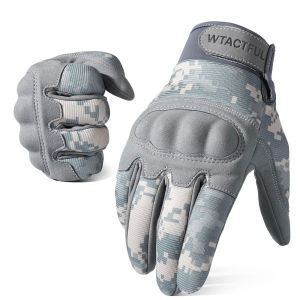 Touch Screen Tactical Gloves Camouflage Cycling Sports Combat Hiking Camping Hunting Shooting Paintball Riding Bike Protective