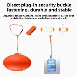 MONLEYTA | Thickened Double Inflatable Safety Swimming Bag Float Anti-Drowning Outdoor Lifesaving Equipment Waist Belt Monleyta Brand