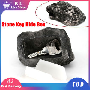 Rock Stone Hide Key Box Waterproof Spare Key Safe Storage Box Outdoor Fake Rock Stone Container Box