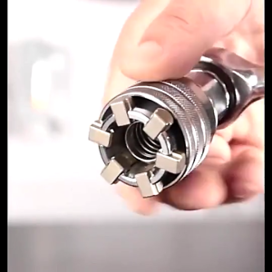 Adjustable Universal Socket Wrench Professional 3/8" Inch to 3/4" Inch 10mm-19mm Universal Sockets Tools for 3/8" Drive Ratchet Torque Wrench and Power Drill