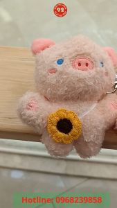 Móc khóa/Ghim cài hình thú nhồi bông hoạt hình đa dạng cute dễ thương hottren phụ kiện túi xách cặp sách ba lô khóa ô tô xe đạp tote quà tặng lưu niệm