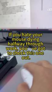 Warvank SX01 Bluetooth Wireless Mouse Smart Screen Battery Level Display Silent Office Mouse 600mAh Rechargeable Gaming Mouse