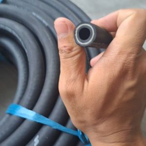 Paket Selang & Spiral Kompor Gas LPG 3 Lapis Hitam 600 PSI Kuat Merk Strongflex Panjang Custom