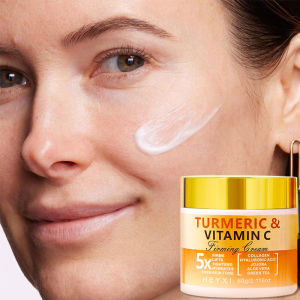 Turmeric Vitamin C Firming Face Cream Moisturizing and Moisturizing Replenishing Water Ideal for Facial Care