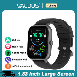 VALDUS VS04 Smartwatch For Man Woman Bluetooth Call Fitness Sports IP68 Waterproof Long Battery Life 2024 New Large Smart Watch