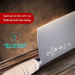 SHI BA ZI ZUO(十八子作) | Dao Cắt Phong Cách Trung Quốc Đúc Bằng Tay
