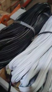 Karet Aluminium Karet Kusen Kecil 078 C Hitam Putih