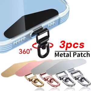 ตัวหนีบสายชาร์จมือถือแบบหมุนได้360 ° ตัวหนีบเคสโทรศัพท์สแตนเลสแบบบางพิเศษปะเก็นแบบถาวรแขวนเชือกกันสายรัดร่วงหล่น