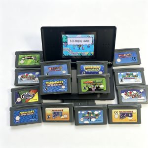 Bandai | Mario GBA Games cards EUR USA Version GBA Game Cartridge 32 Bit Video Game Console Card Series Super Wario Land4