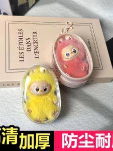 Labubu 4.0 PVC Anti Dust Doll Carrier Bag Protective Case Luffy Cloth Pendant Casual Simple Style Medium Waterproof