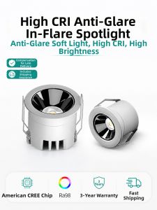 SUNPAI LIGHTING | Anti-glare High CRI LED Spot Light 25-70mm
