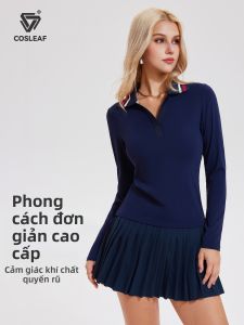 COSLEAF | Áo Thun Thể Thao Tay Dài Co Giãn Đẹp