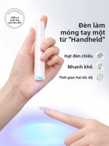 MONLEYTA | Đèn làm móng tay cầm đa năng nhỏ di động tập trung nhanh khô mini đèn trị liệu đèn nướng móng tay đèn làm đẹp