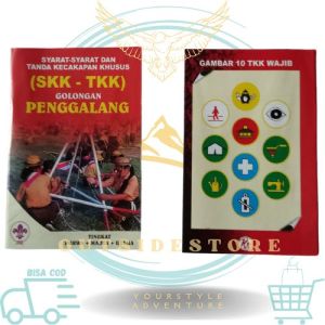 buku skk tkk pramuka cover terbaru buku skk tkk siaga penggalang penegak