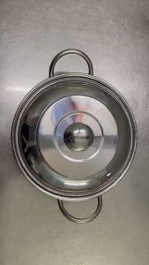 Nồi lẩu Inox - Nồi inox Tiện Dụng Nấu Ăn Gia Đình Bạn Bè Hàng Quán Nhiều Kích Thước