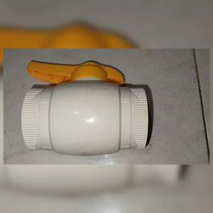 BALLVALVE 2\" SH TEBAL gagang pvc kuning BODY PVC ENGKOL STOP KRAN 2 inch 2 IN