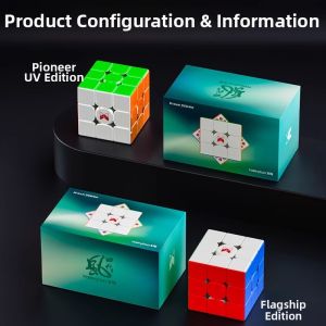QY TOYS | Magnetic Suspended UV Finish Competition Dedicated Rubiks Cube