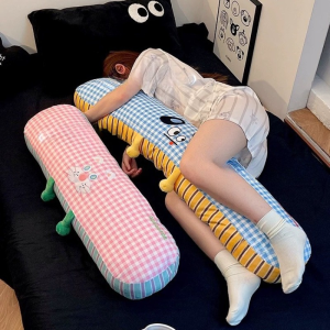 New Creative Cute Long Pillow for Bedroom Bed Leg Pillow for Side Sleep Dormitory Sleeping Pillow for Girls Plush Large Cushion