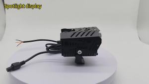 NIGHT KNIGHT | Motorcycle LED Spotlights 6000K White Front Auxiliary Fog Light Off-Road Driving Light for Night Riding for Car ATV UTV 12V 24V