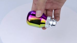 Nút Cần Số Xe Hơi Đa Năng Có Thể Thu Vào Điều Chỉnh Độ Dài Hợp Kim Nhôm Cần Số Tay Đầu Cần Số JDM RACING Phụ Tùng Độ Chế