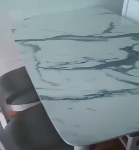 BỘ BÀN ĂN 4 GHẾ GỔ CAO SU BỘC NỆM SIMILI.