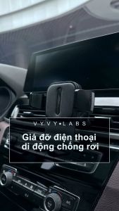 Vyvylabs Car Phone Holder For Car Air Vent Mount Phone Stand Metal Gravity Mobile Phone Holder