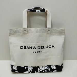 228Canvas Bag Large Capacity Womens Dean & Deluca Japanese Rakuten Hot Fashion Shopping Printed Handbag