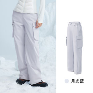 Quần Dài Đi Bộ Đường Dài MOLY VIVI Mùa Đông 2024 Chống Gió Chống Thấm Nước Lót Lông Cừu Quần Leo Núi Quần Đi Tuyết