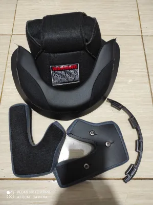 0Busa helm helm honda full face / busa helm trx standar honda fullface - busa pipi-busa Kepala+leher