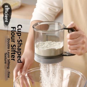 Cup-Type Automatic Flour Sifter Baking Tool