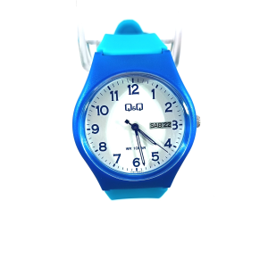 Q&Q WATCH COLORED RUBBER 10BAR WATER RESIST V39A-002VY*