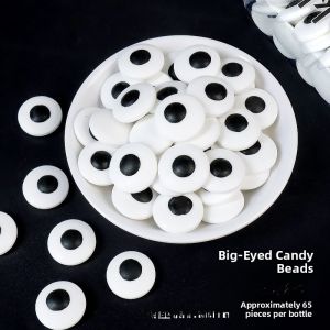 Halloween Cake Decoration Eyeball Candy Beads Bat Pumpkin Ornament Baking Decoration Festive Sugar Craft Party Supplies