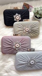 Tas Pesta CELLINI Cantik Clutch Impor Tas Pesta Jinjing Tas Pesta Selempang