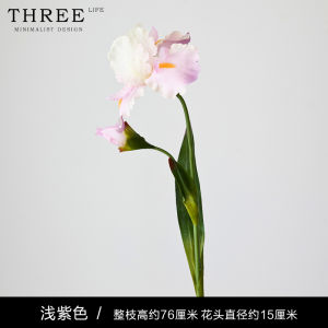 ต้นไม้เทียม Iris Tlife พืชประดับบ้านแบบยั่งยืน ดอกไม้แห้ง ตกแต่งบ้าน สไตล์ยุโรป วัสดุผ้าไหม รูปทรงดอกไม้ ขนาดเล็ก