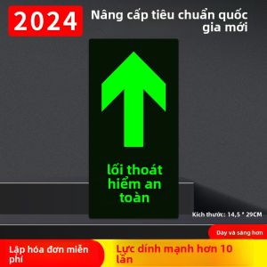 YUANTANG | Biển Báo An Toàn Thoát Hiểm Phát Sáng Dán Tự Dính
