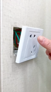 CASTA 10Pcs Switch Socket Cassette Screws Saklar Dinding Baut Sekrup Reparasi Socket SET 86mm Box Screw Repair Kit