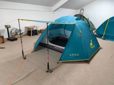 tendaki arundaya 4 + air tenda camping tendaki arundaya 4 + air