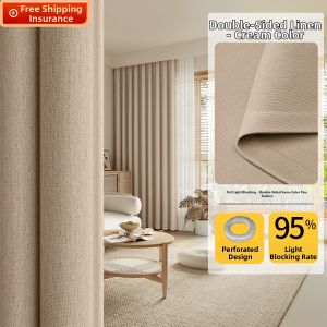 WEILAISHI | Full Light Blocking Noise Reduction Easy Install Drapes