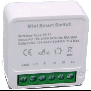 Tuya สวิตช์ไฟอัจฉริยะขนาดเล็กดีไอวาย  WiFi Mini Switch DIY 1-4CH Dimmer Curtain หรี่ไฟ 30A 20A 2 way smartlife google home alexa