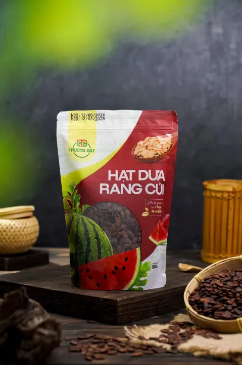 Hạt Dưa Rang Củi Túi Zip Trường Đạt_500gr