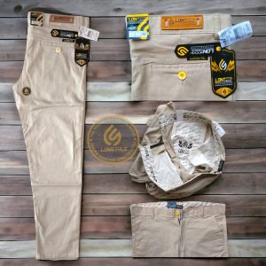 Celana panjang pria distro Celana panjang pria chino Lonstyle Casual Combed Diamond Twill Stretch