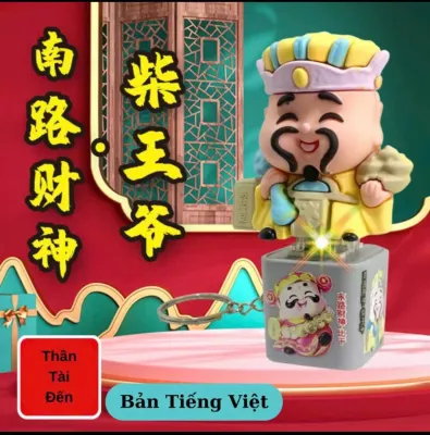 [PKTC]_Bản Tiếng Việt Móc Khoá Thần Tài Đến Móc Khoá May Mắn trang trí sinh động