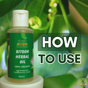 Bitoon Herbal Oil 60ml – Buy 1 Take 1 | Original by Mark and Maria’s Essentials | Tanggal Bukol Lamig Pasma Rayuma Pananakit ng Katawan | Herbal Healing Oil for Massage Wellness Pain Relief | Organic Natural Liniment for Men & Women Official Store