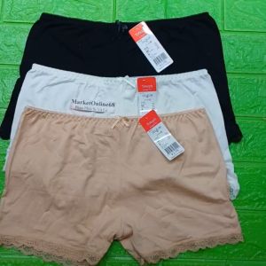 Combo 5 Quần Lót Đùi Mặc Váy Freeship Xịn Chất lụa Trơn Mềm Mịn Mát Co Giãn QV10 Size 35kg Đến 65kg Nội Y MarketOnline